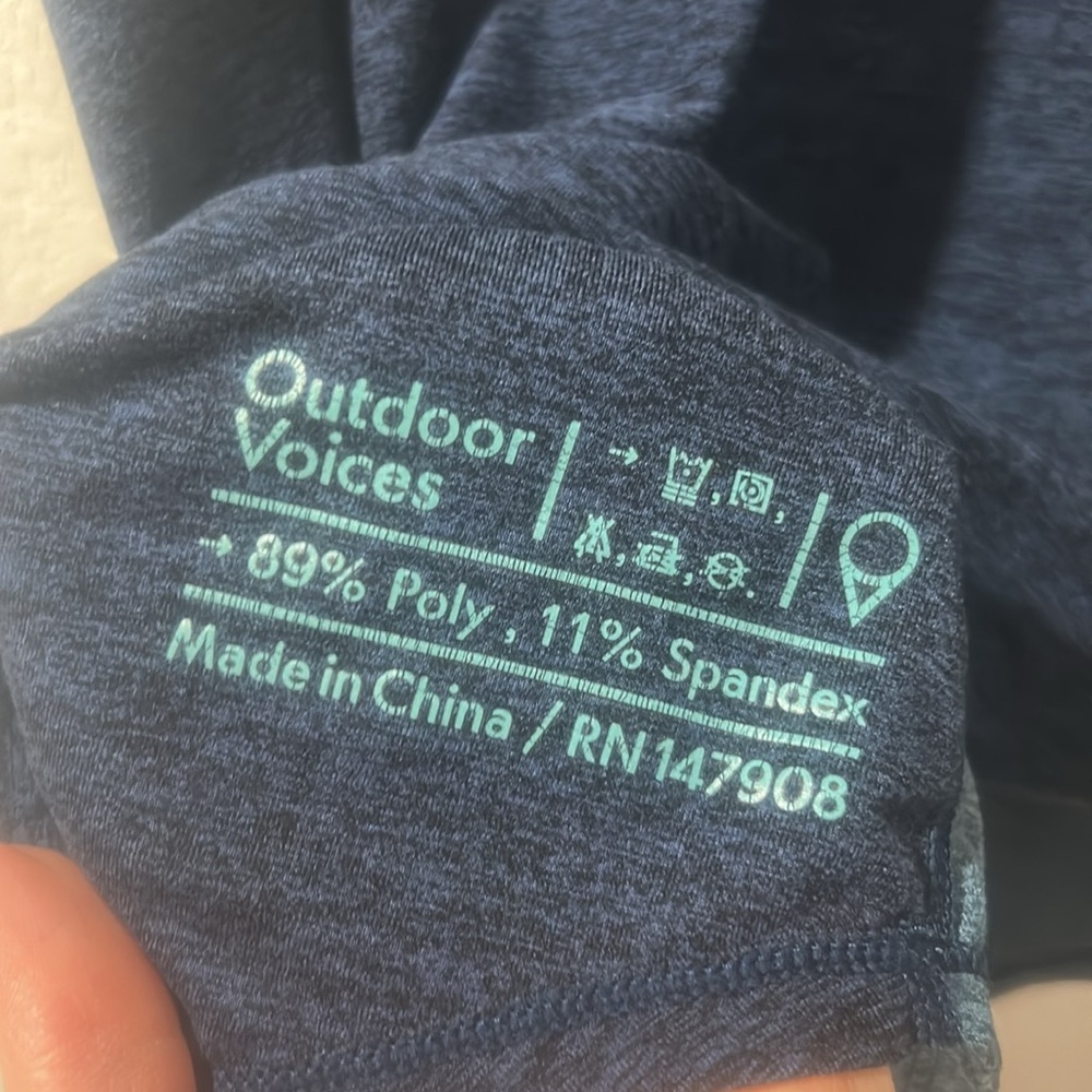 Outdoor Voices Two Tone Racerback Tank - Picture 3 of 4